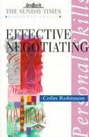 Cover for Effective Negotiating (Sunday Times Business Skills Series)