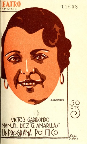 Cover for Un programa político