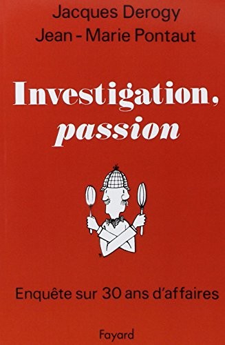 Cover for Investigation, passion
