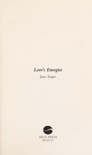 Cover for Loves Energies