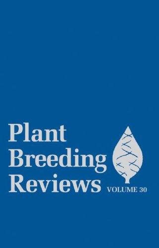 Cover for Plant Breeding Reviews