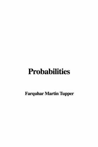Cover for Probabilities