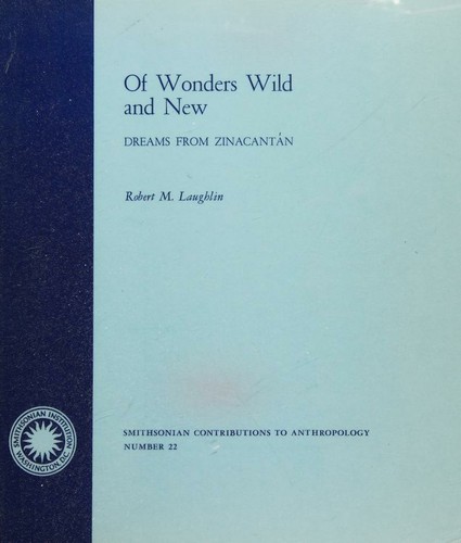 Cover for Of wonders wild and new