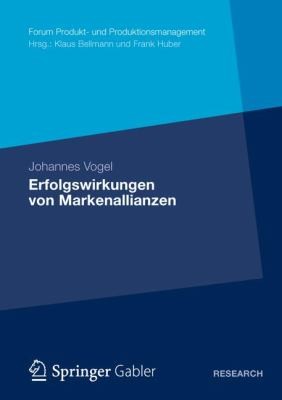 Cover for Erfolgswirkungen Von Markenallianzen