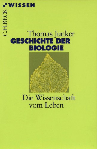 Cover for Geschichte der Biologie