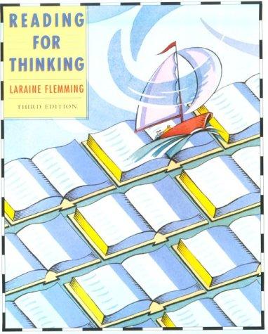 Cover for Reading for thinking