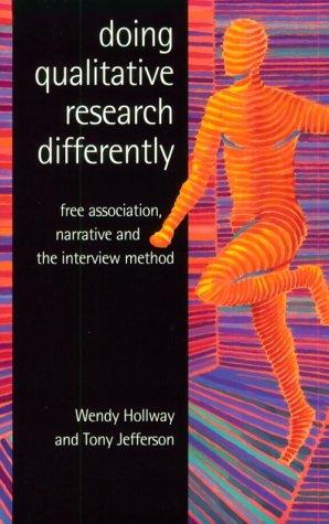 Cover for Doing qualitative research differently