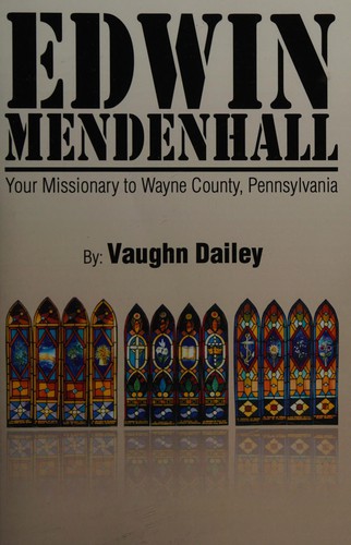 Cover for Edwin Mendenhall