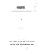 Cover for Malaysia and ASEAN economic cooperation