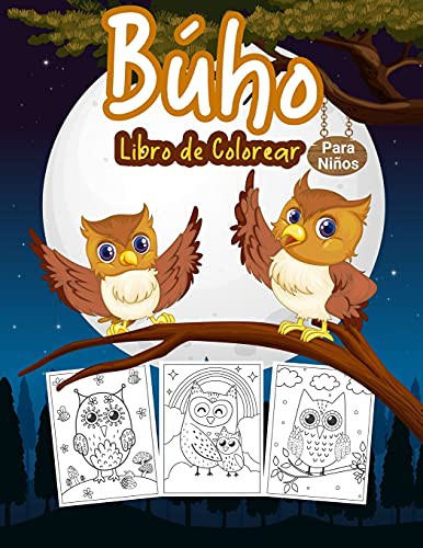 Cover for Búho Libro de Colorear para Niños
