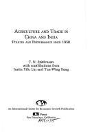 Cover for Agriculture and trade in China and India