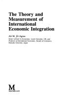 Cover for The theoryand measurement of international economic integration