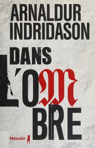 Cover for Dans l'ombre