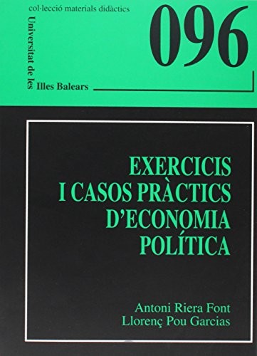 Cover for Exercicis i casos pràctics d'economia política
