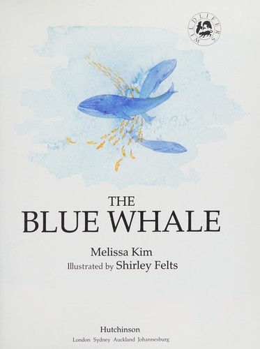 Cover for The blue whale