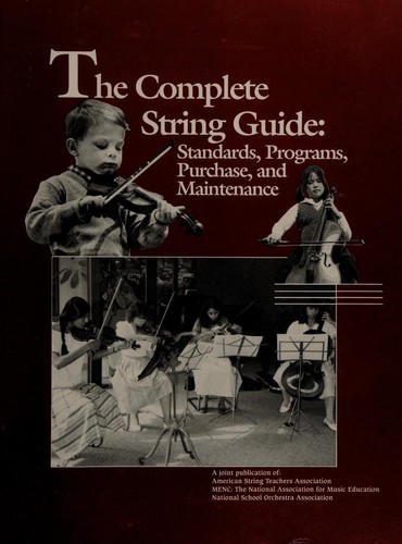 Cover for The Complete string guide