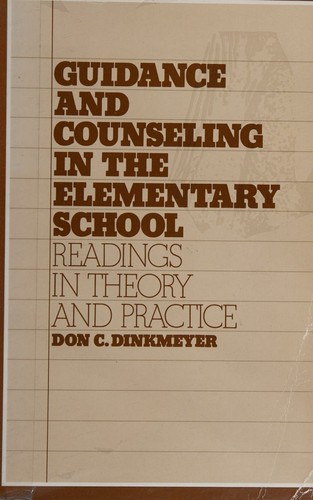 Cover for Guidance and counseling in the elementary school