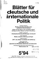 Cover for Kernwaffenverbreitung und internationaler Systemwandel