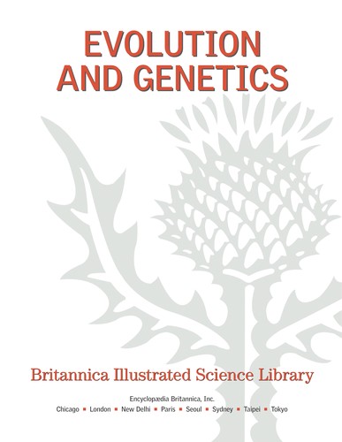 Cover for Evolution and genetics