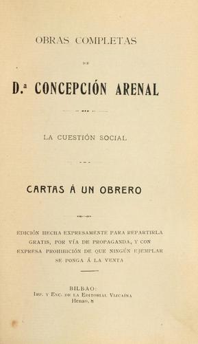 Cover for Cartas a un obrero