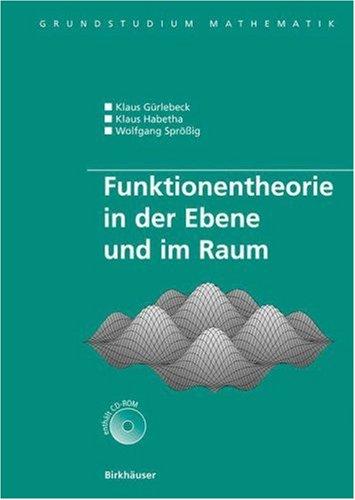 Cover for Funktionentheorie in der Ebene und im Raum (Grundstudium Mathematik)