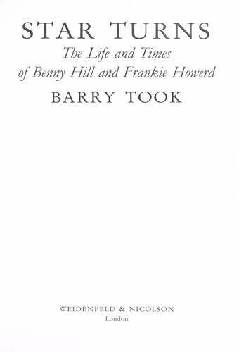 Cover for Star turns