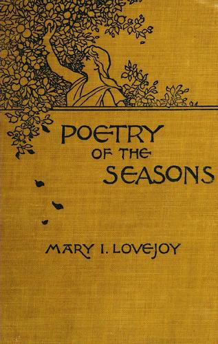 Cover for Poetry of the seasons