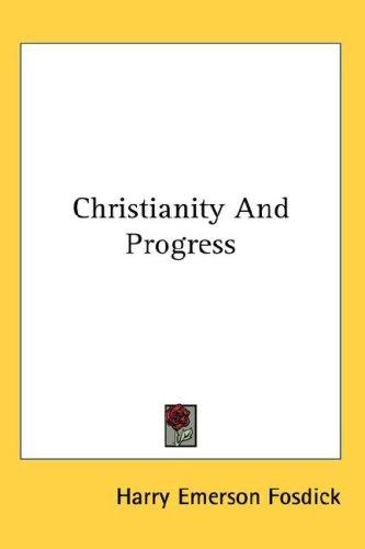 Cover for Christianity And Progress