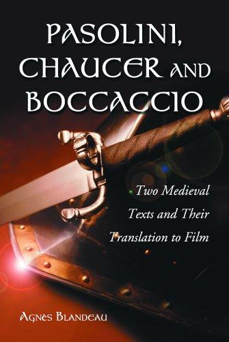 Cover for Pasolini, Chaucer And Boccaccio