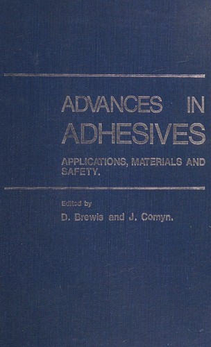 Cover for Advances in adhesives