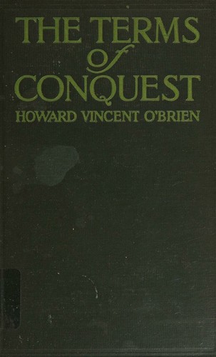 Cover for The terms of conquest