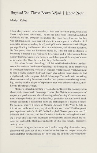 Cover for The art of college teaching