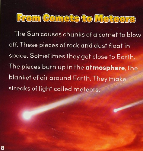Cover for Comets and meteors