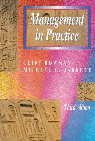 Cover for Management in Practice