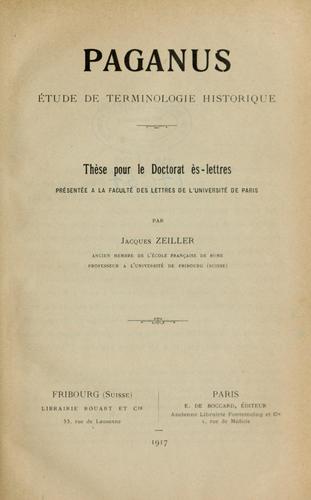Cover for Paganus