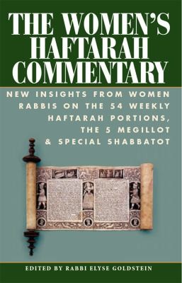 Cover for Women's Haftarah Commentary