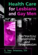 Cover for Health Care for Lesbians and Gay Men