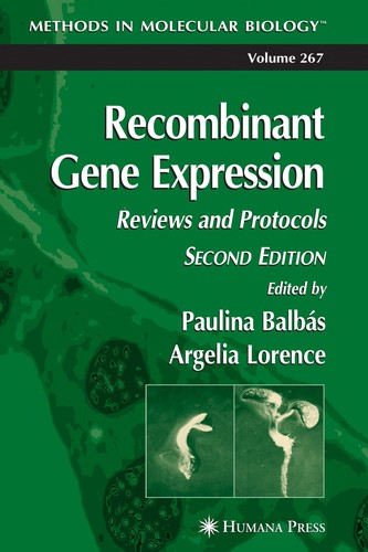 Cover for Recombinant gene expression