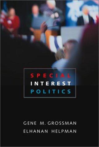 Cover for Special Interest Politics