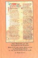 Cover for The History Of The Sudarium Of Oviedo