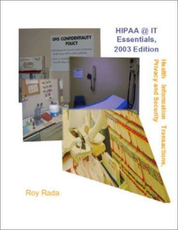 Cover for HIPAA @ IT Essentials 2003