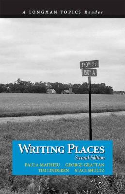 Cover for Writing places