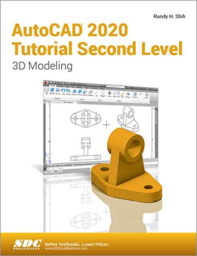 Cover for AutoCAD 2020 Tutorial Second Level 3D Modeling