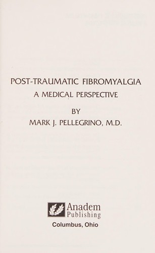 Cover for Post-traumatic fibromyalgia