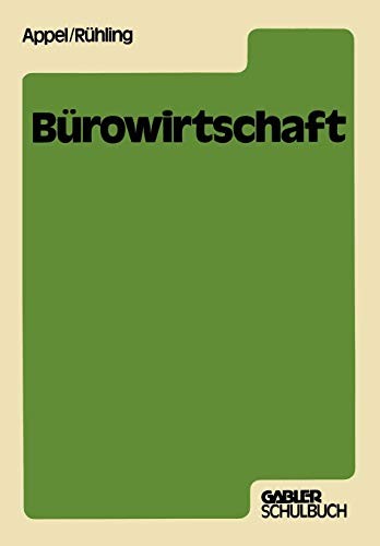 Cover for Bürowirtschaft