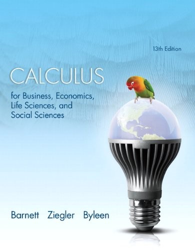 Cover for Calculus for Business, Economics, Life Sciences, and Social Sciences with New MyMathLab with Pearson etext Access Card Package