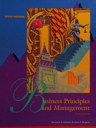 Cover for Business principles and management