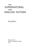 Cover for The supernatural and English fiction