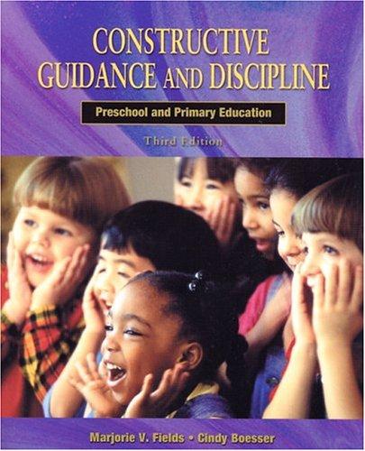 Cover for Constructive guidance and discipline