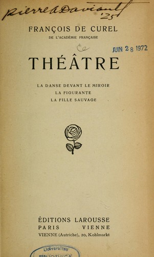 Cover for Théâtre